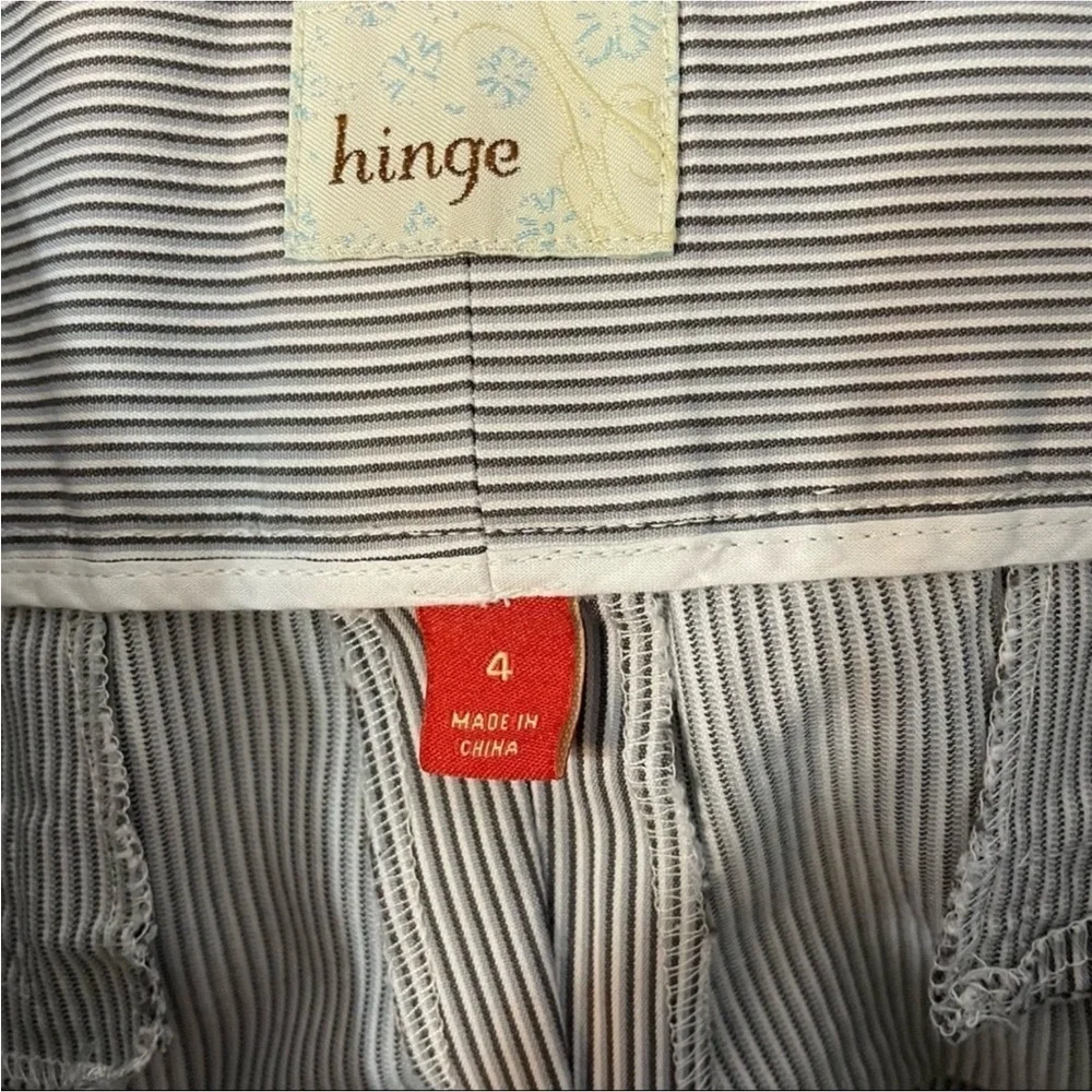 Hinge Striped Flare Pants